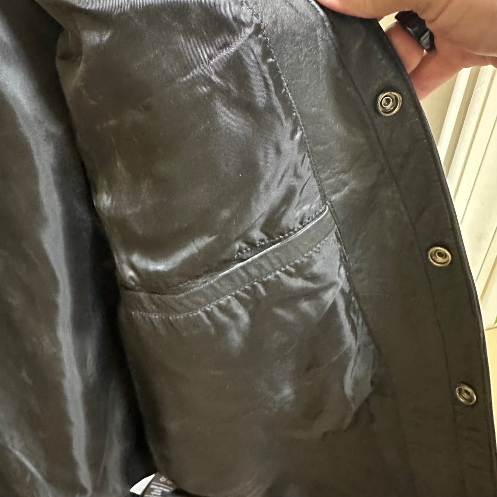 Harley-Davidson Leather Motorcycle Vest - Picture 4 of 5